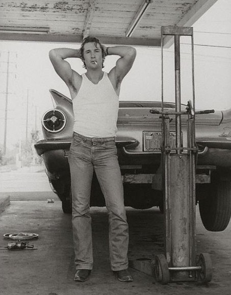 Richard Gere looking hunky in an A-shirt