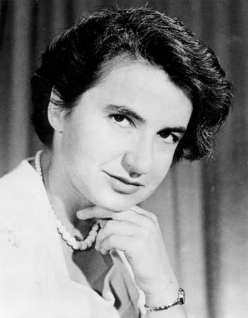 Rosalind Franklin in an undated photo