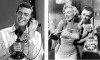 Side-by-side photos of Andy Griffith and Marilyn Monroe.