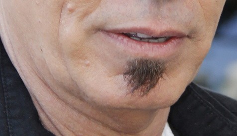 This Oscar winner has but a soul patch.