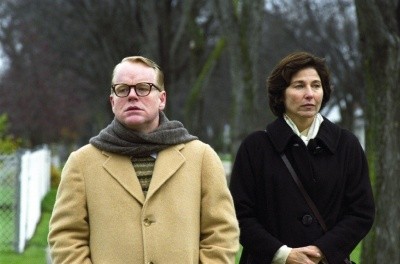 Philip Seymour Hoffman (with Catherine Keener) in Capote. Photo: Sony Pictures Classics