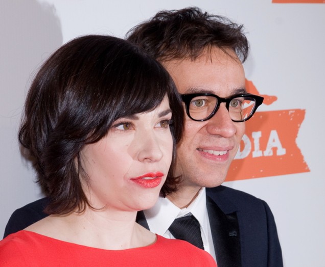 With Fred Armisen. Photo by Dan Jackman/WENN