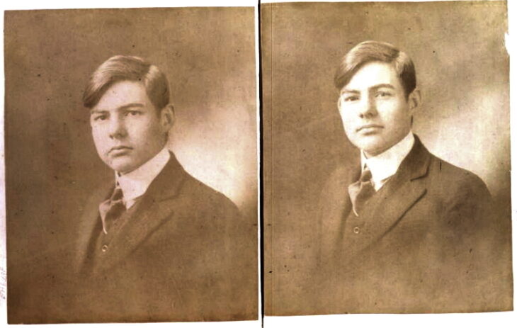 Hemingway at 16 years old