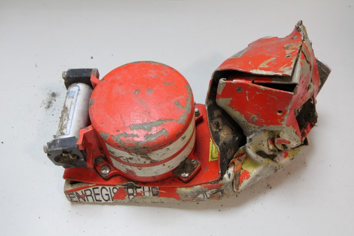 Cockpit audio from Germanwings flight 4U9525 was recovered from this black box found after the plane crashed into the Alps. 