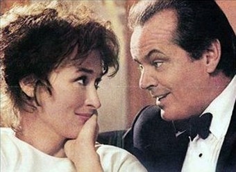 Meryl Streep and Jack Nicholson in 'Heartburn'
