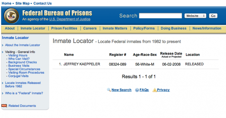 Federal Bureau of Prisons