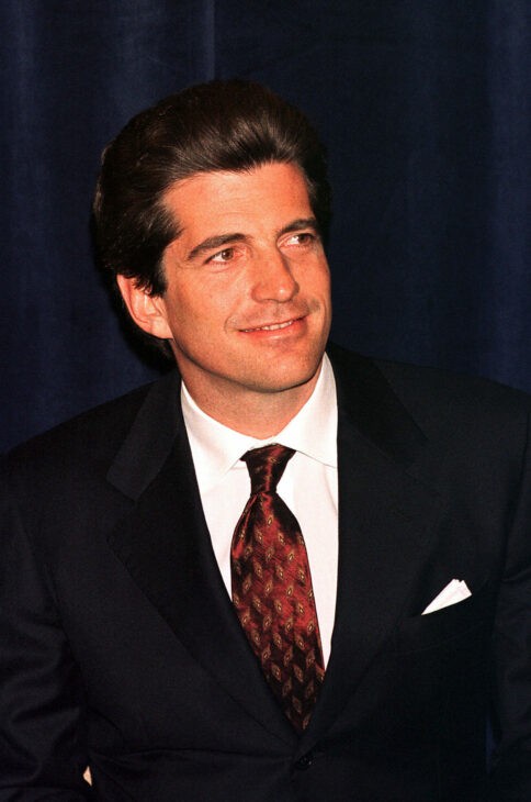 John F. Kennedy, Jr. in a nice red tie | Who2