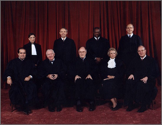 The U.S. Supreme Court in 2000