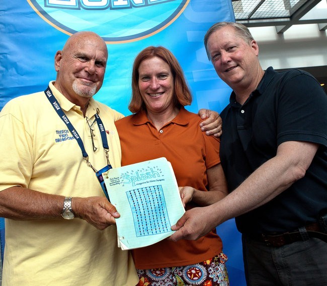 Bill Rose, Karen Crouse and Mike Bruner in 2012<br srcset=