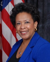 A head shot of Loretta Lynch in a formal pose