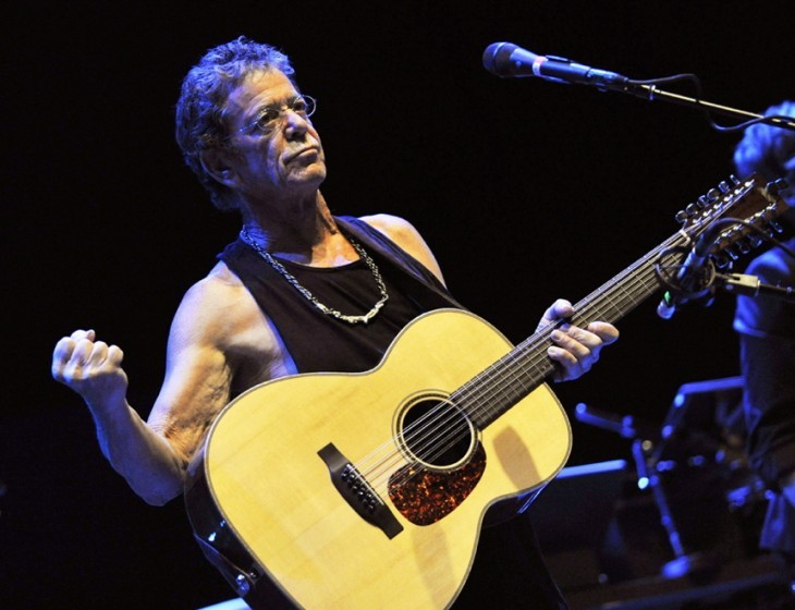 Lou Reed in 2012 (Photo by George Chin and WENN)