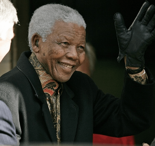 Nelson Mandela in London in 2008. Photo credit: WENN.com