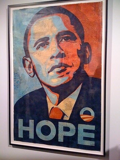 Shepard Fairey's Obama poster