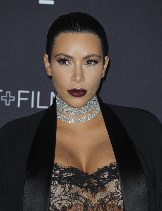 Kim Kardashian arriving at the LACMA Art + Film Gala. (Apega/WENN.com)