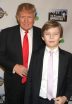 The Celebrity Apprentice Finale held at Trump Tower - Arrivals.Featuring: Donald Trumo, Barron Trump. Where: New York City, New York, United States. When: 16 Feb 2015.